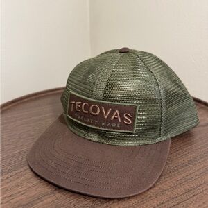 Tecovas Green and Brown Trucker Hat with Mesh (Thomas Rhett Edition)